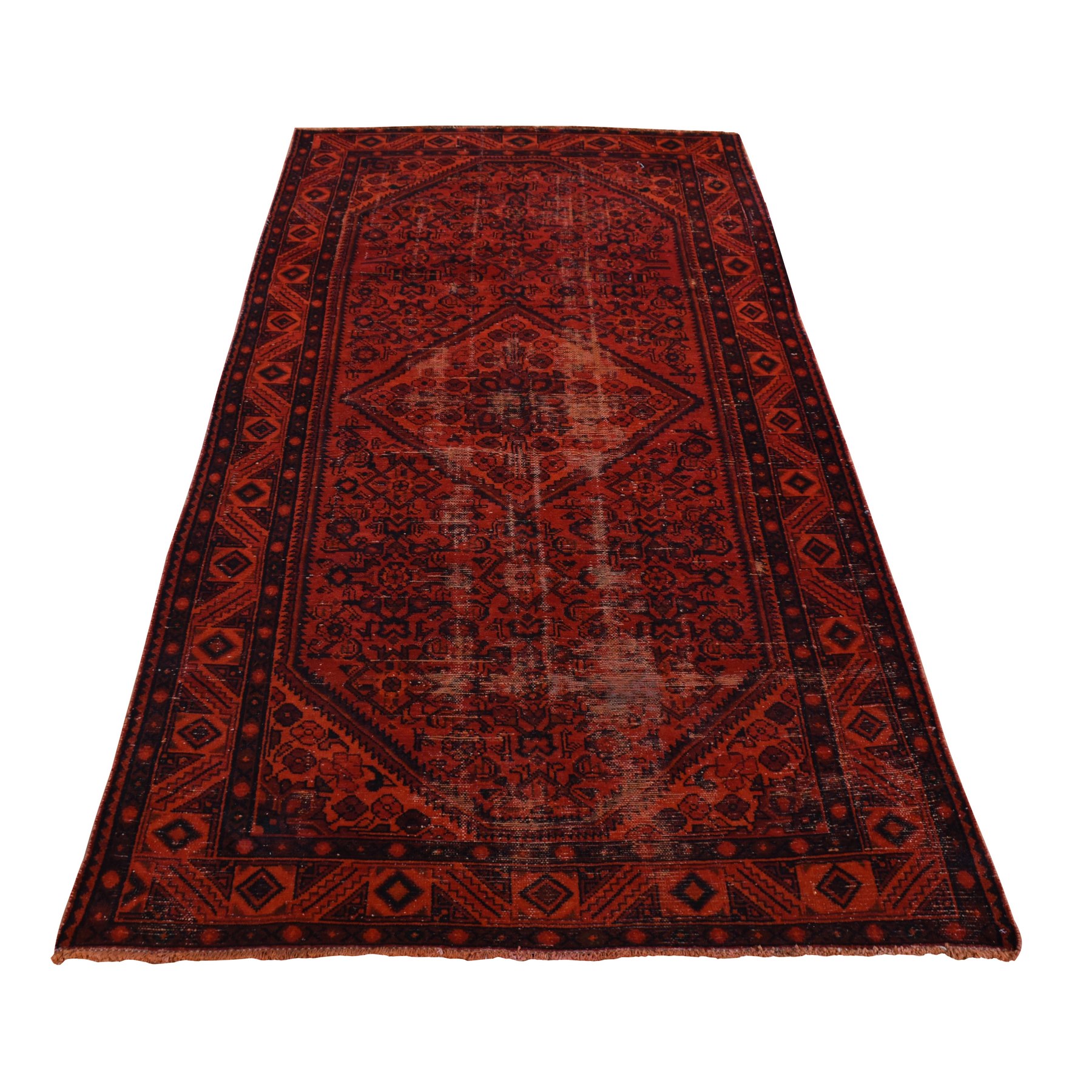 Overdyed & Vintage Rugs LUV728136
